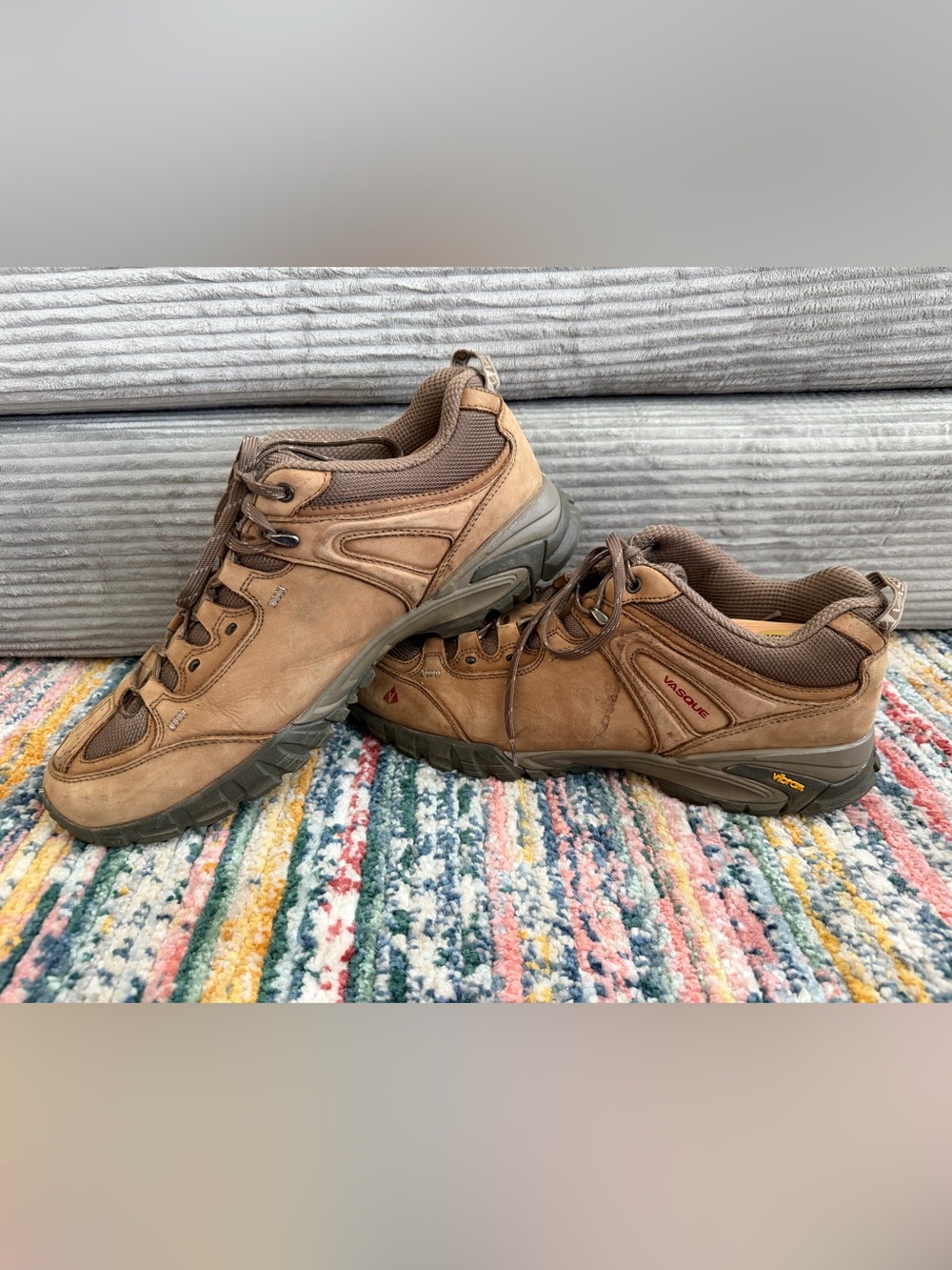 Vasque Mantra 2.0 Men's Tan Brown Leather Trail Shoes